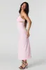 Robe midi à fente et découpe avec anneau sold by Urban Planet