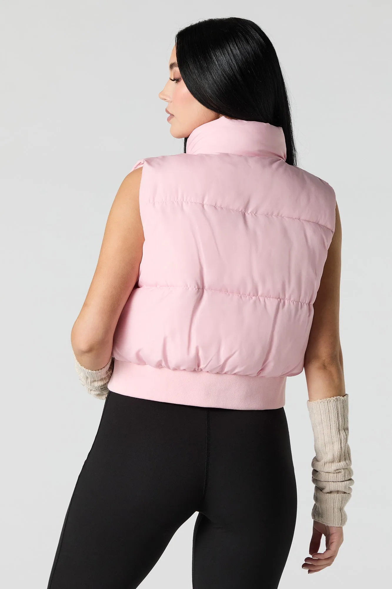 Cropped Puffer Vest sold by Urban Planet product image thumbnail 2