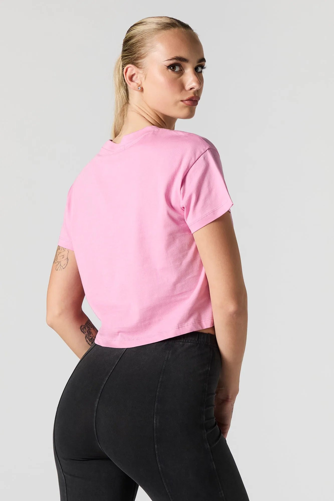 Relaxed Cropped T-Shirt sold by Urban Planet product image thumbnail 2
