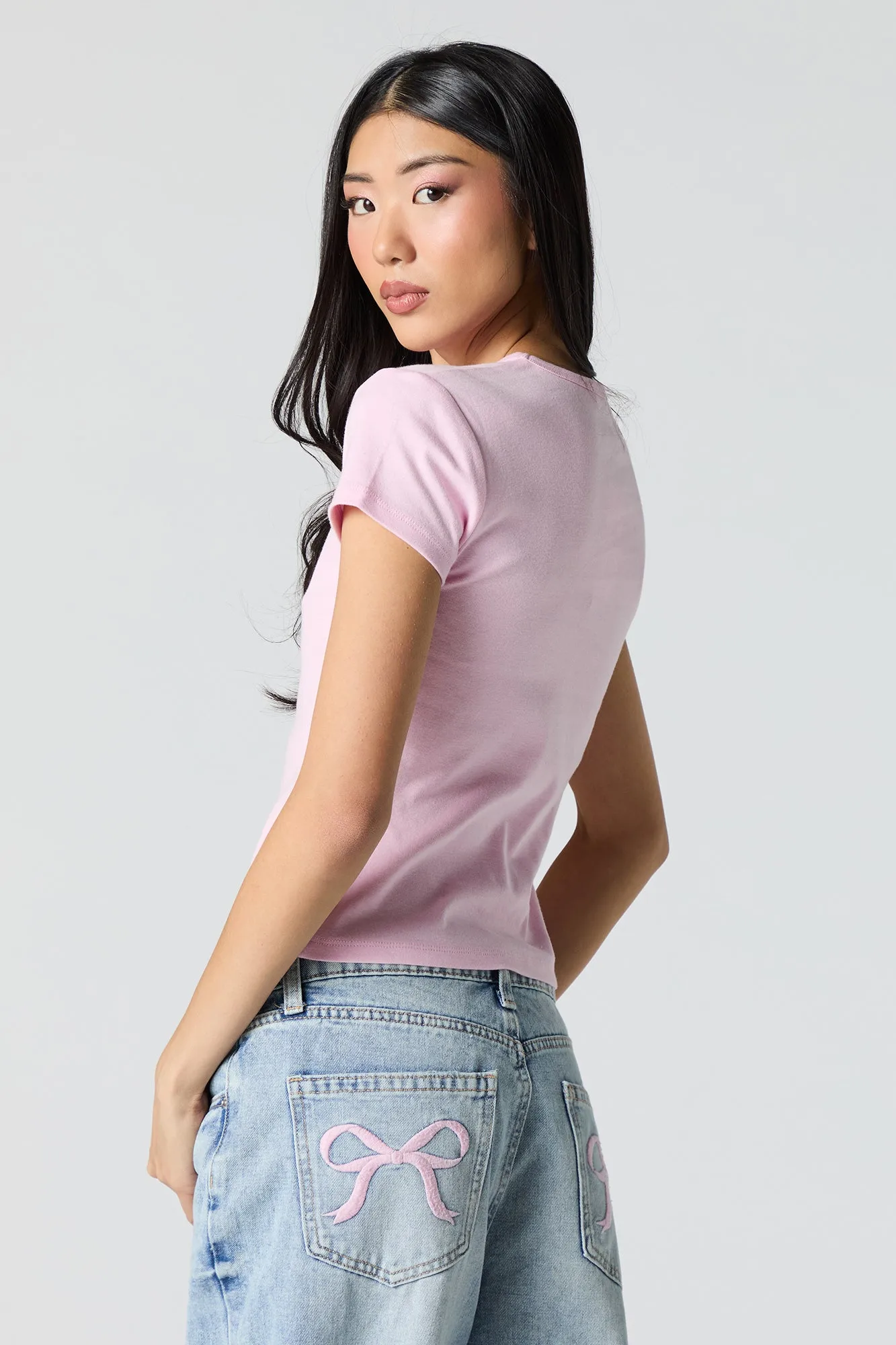 Rhinestone Star T-Shirt sold by Urban Planet product image thumbnail 2