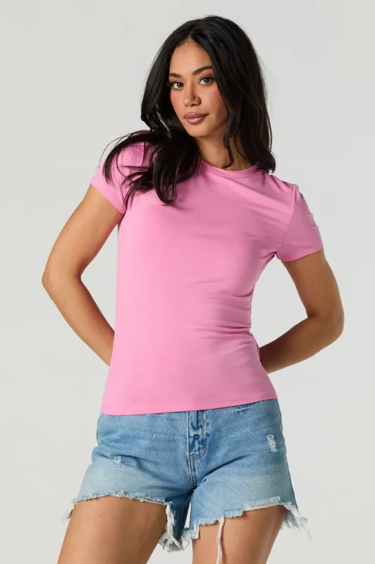 Fitted Crewneck T-Shirt sold by Urban Planet