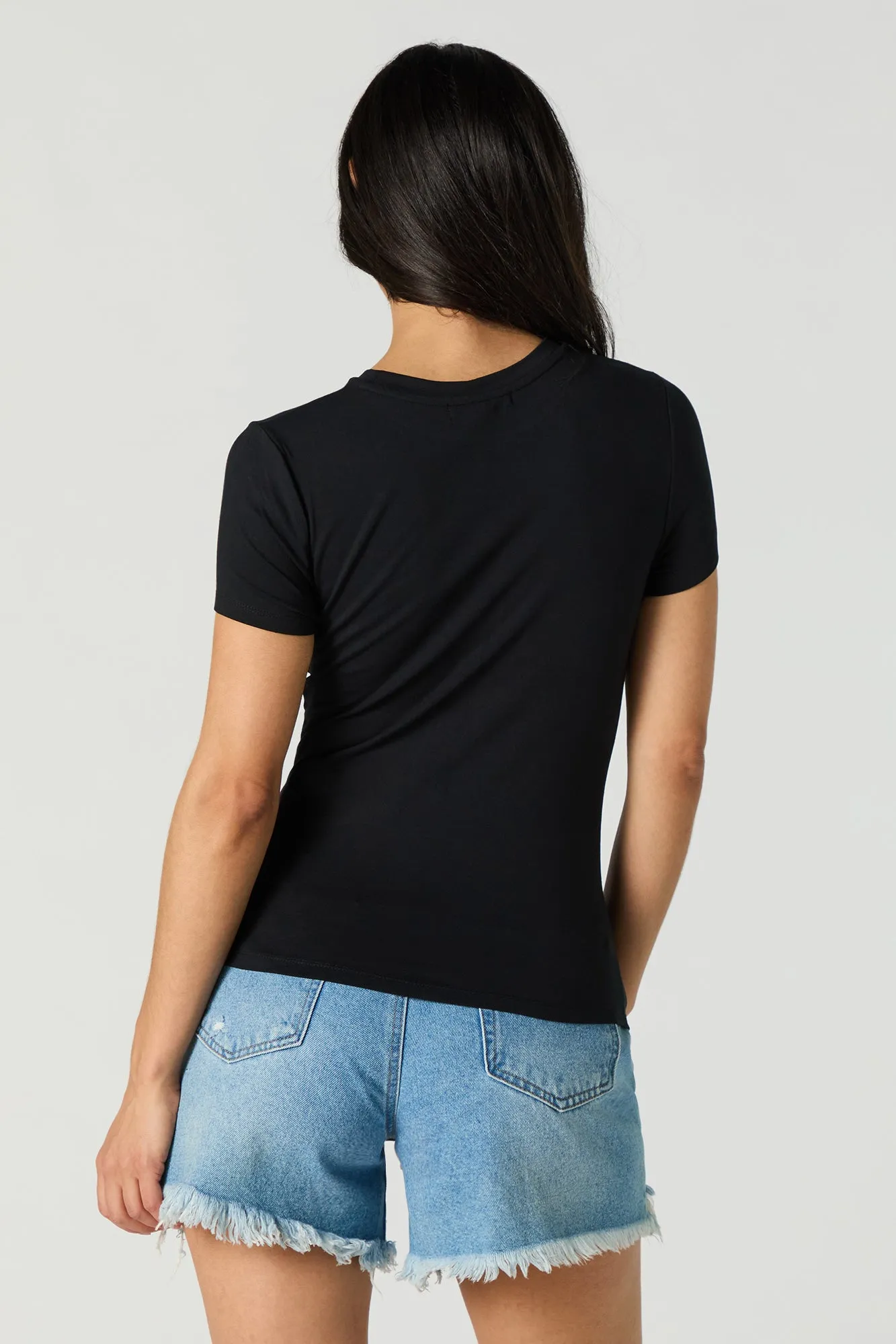 T-shirt ajusté ras du cou sold by Urban Planet product image thumbnail 5