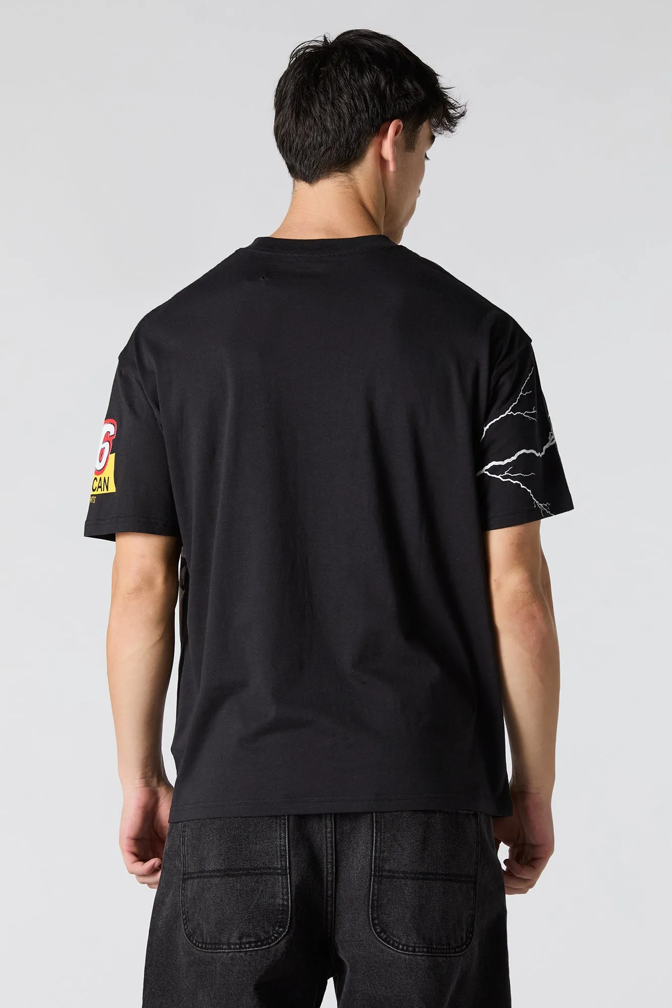 T-shirt décontracté à imprimé Rumble sold by Urban Planet product image thumbnail 2