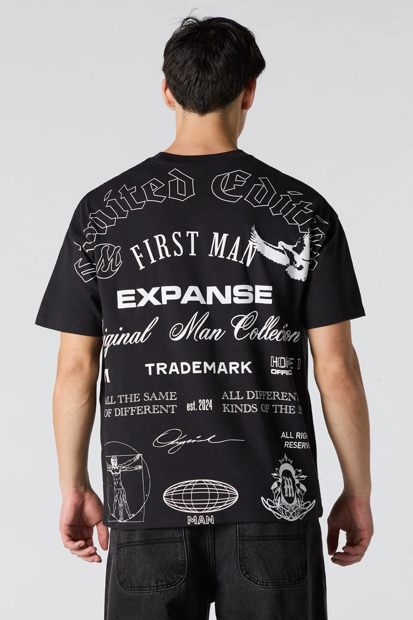 T-shirt décontracté à imprimé Limited Edition sold by Urban Planet