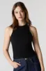 Camisole côtelée à col haut sold by Urban Planet