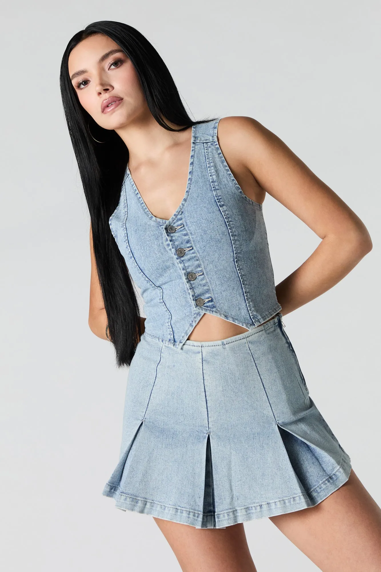 Veste en denim sold by Urban Planet product image thumbnail 4