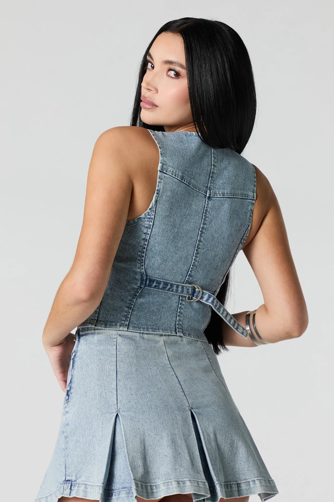 Veste en denim sold by Urban Planet product image thumbnail 5