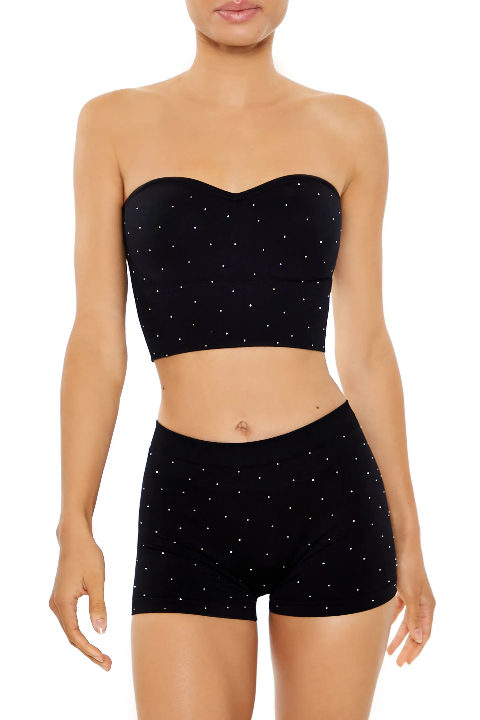 Bralette sans couture avec pierres du Rhin sold by Urban Planet