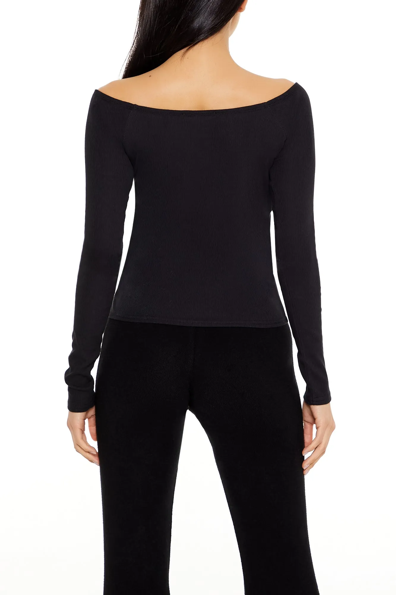 Haut côtelé à imprimé Stargirl avec pierres du Rhin sold by Urban Planet product image thumbnail 2