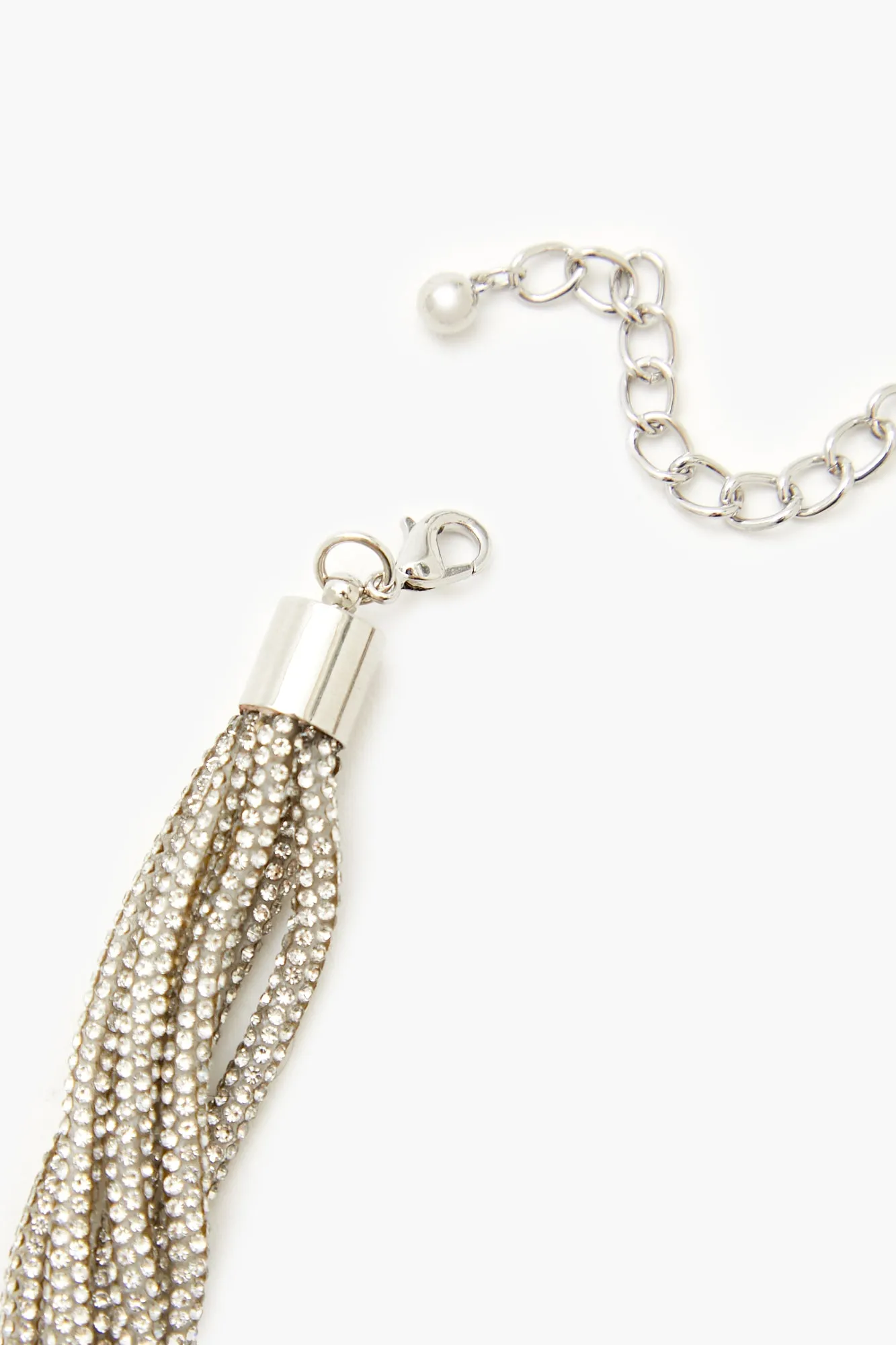 Collier torsadé avec pierres du Rhin sold by Urban Planet product image thumbnail 2