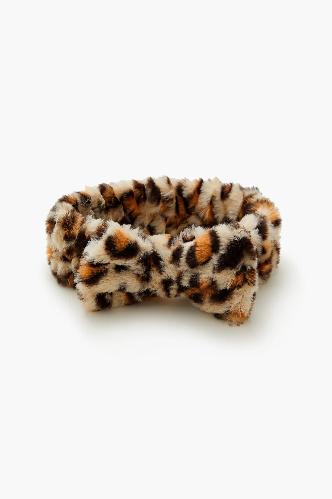 Bandeau en similifourrure avec motif léopard sold by Urban Planet