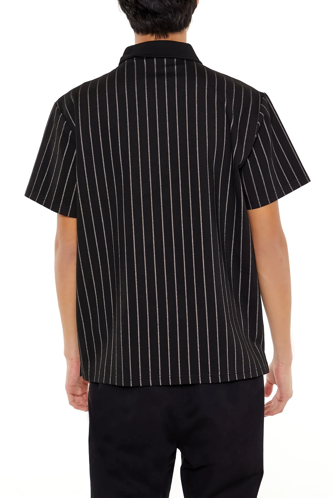 Pinstriped Polo Top sold by Urban Planet product image thumbnail 2