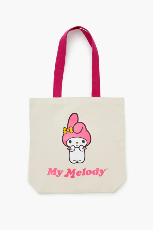 My Melody Graphic Tote Bag sold by Urban Planet