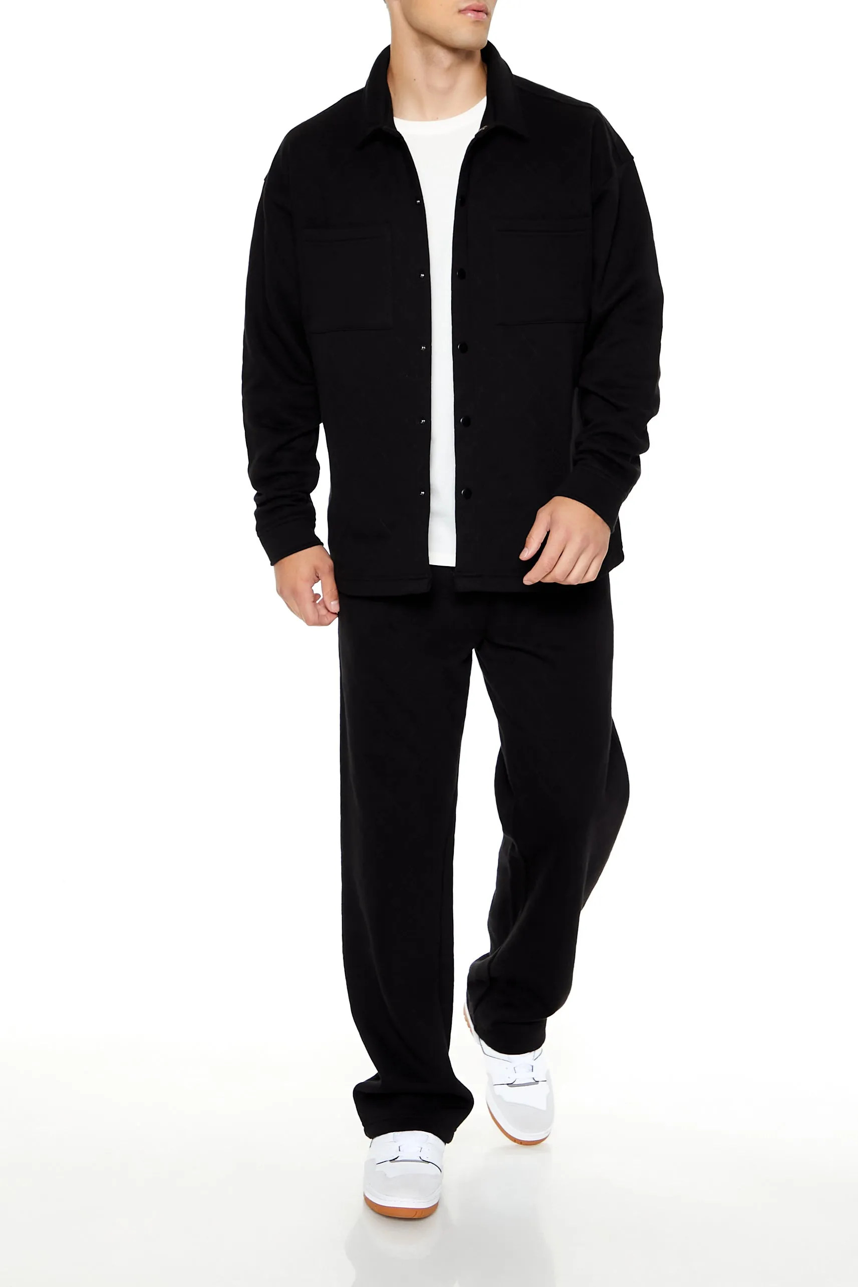 Quilted Fleece Shacket sold by Urban Planet product image thumbnail 3