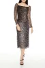 Mesh Leopard Midi Skirt sold by Urban Planet
