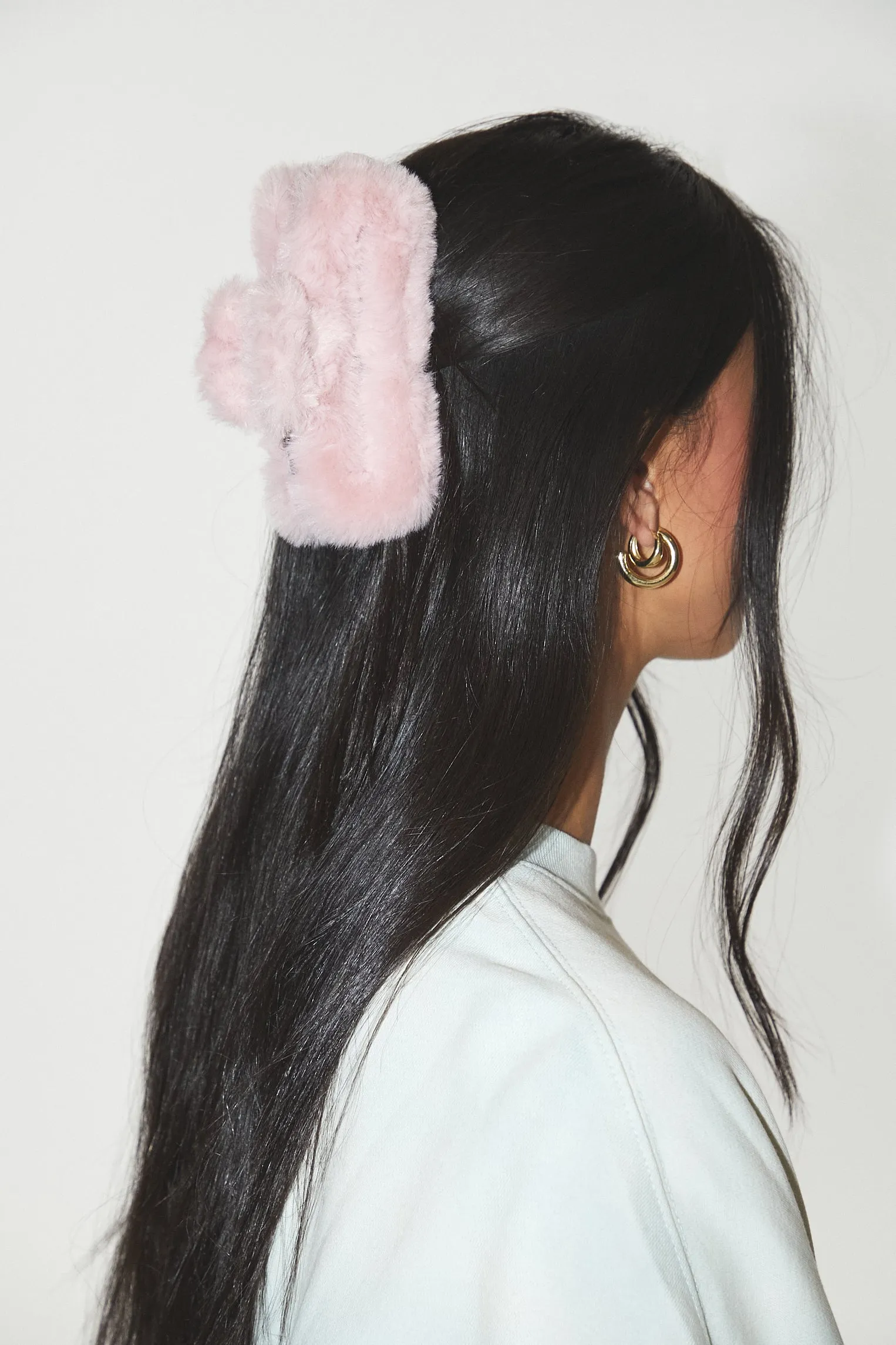 Faux Fur Claw Hair Clip sold by Urban Planet