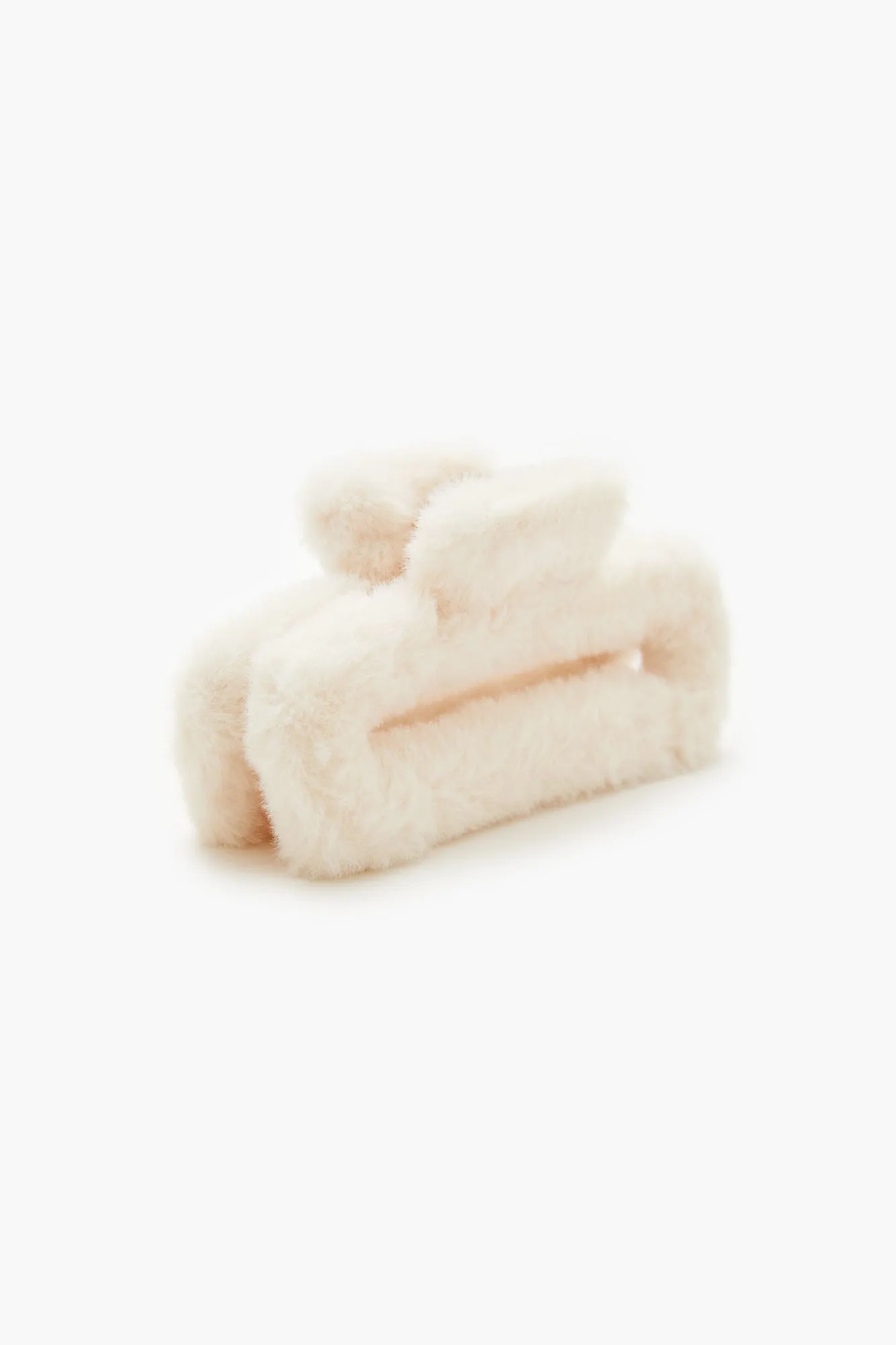 Faux Fur Claw Hair Clip sold by Urban Planet product image thumbnail 3