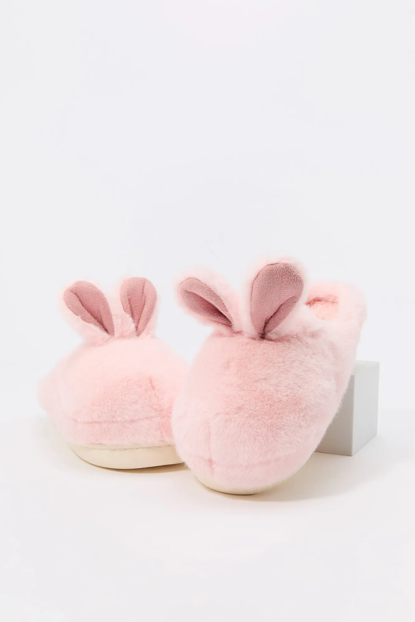 Faux Fur Bunny Slippers sold by Urban Planet