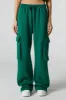 Fleece Wide Leg Cargo Sweatpant sold by Urban Planet