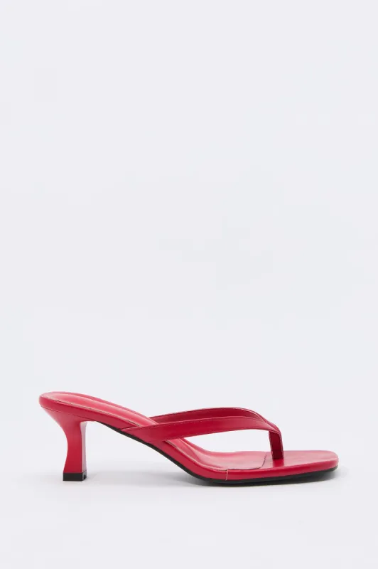 Thong Strap Kitten Heel sold by Urban Planet