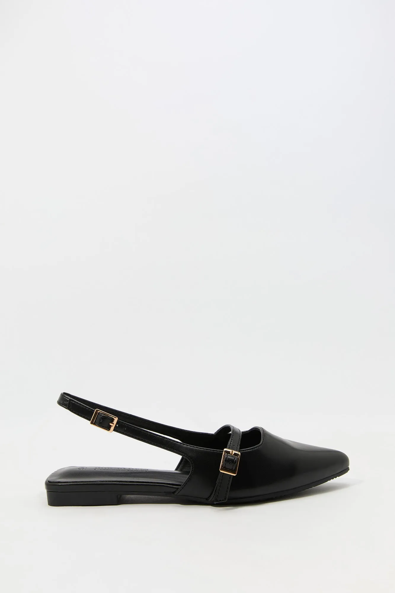 Faux Leather Pointed Toe Slingback Sandal sold by Urban Planet product image thumbnail 4