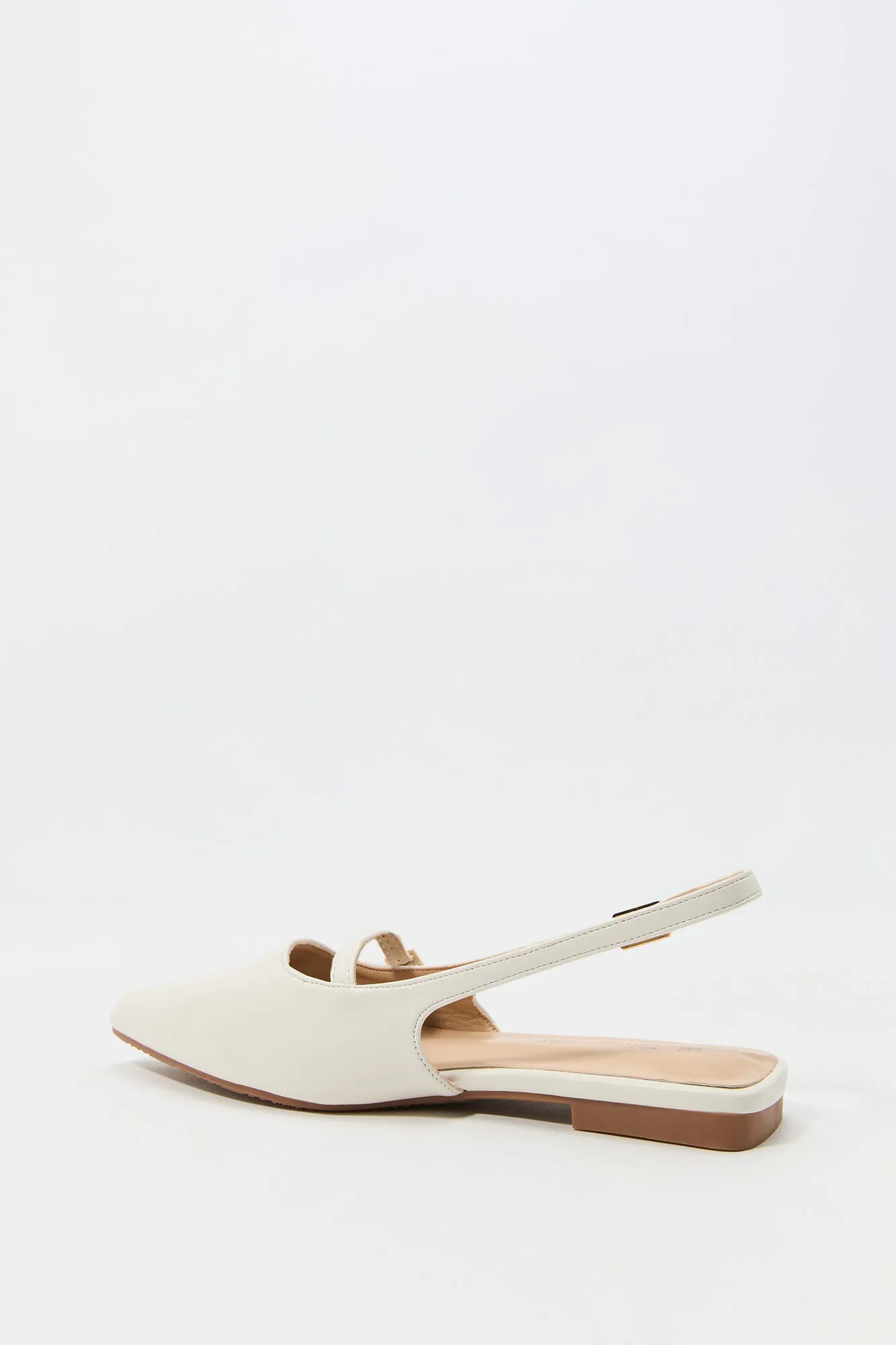 Faux Leather Pointed Toe Slingback Sandal sold by Urban Planet product image thumbnail 3