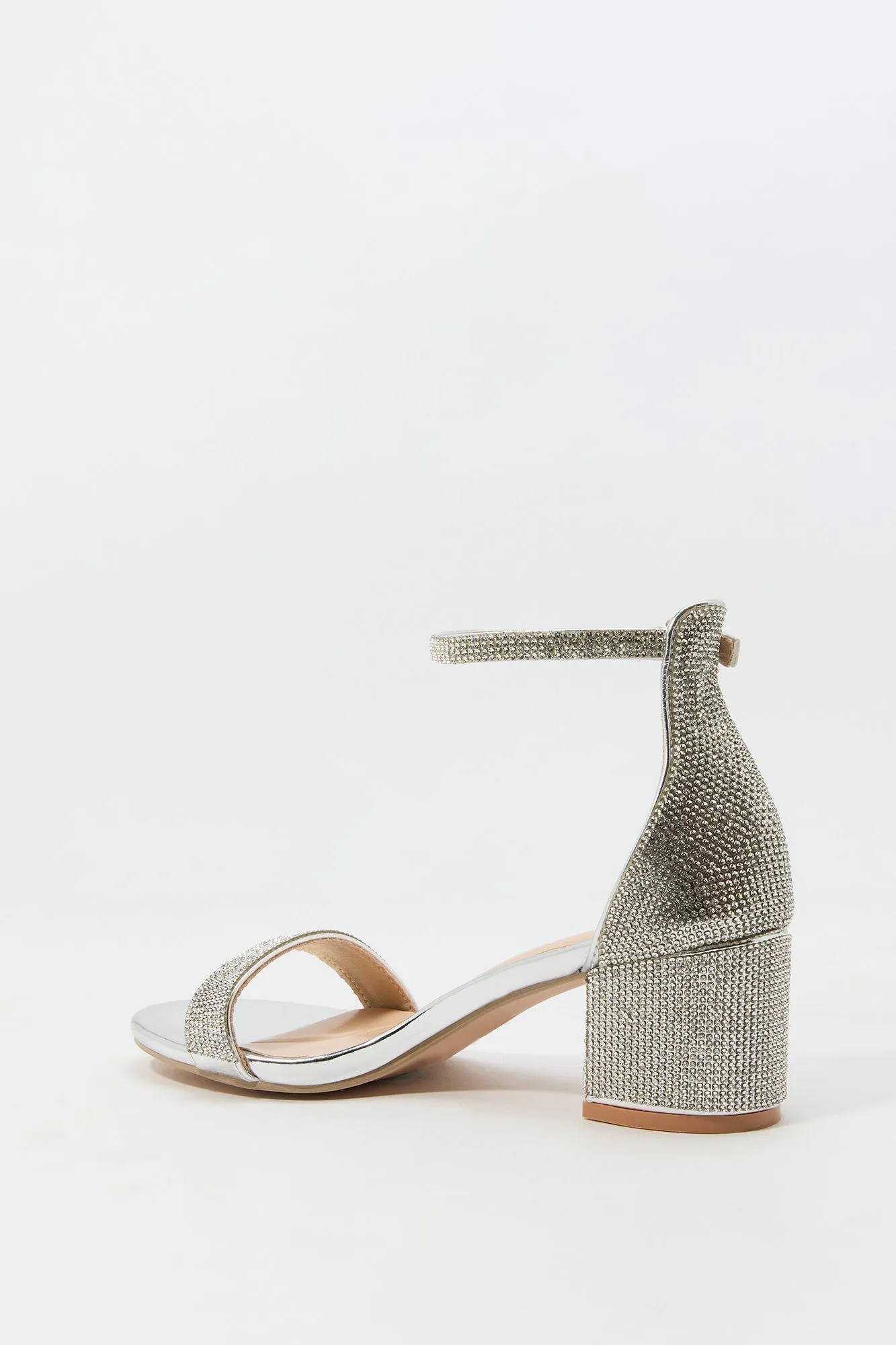 Chaussures à bout ouvert, bride de cheville et pierres du Rhin sold by Urban Planet product image thumbnail 4