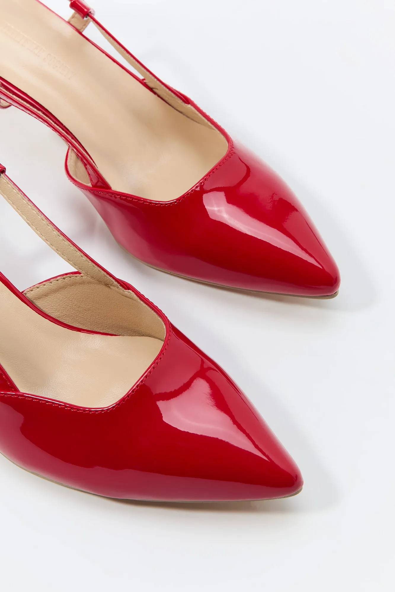 Pointed Toe Slingback Kitten Heel sold by Urban Planet product image thumbnail 4