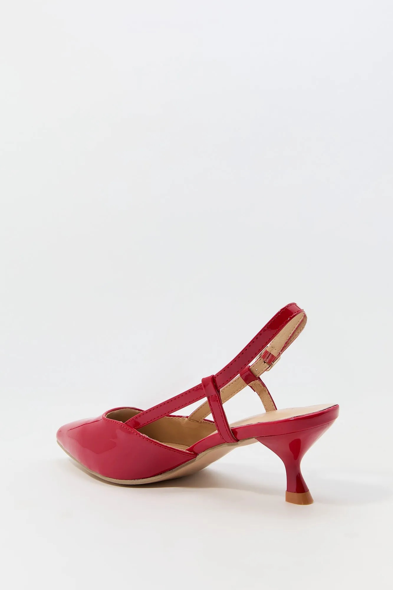 Pointed Toe Slingback Kitten Heel sold by Urban Planet product image thumbnail 3