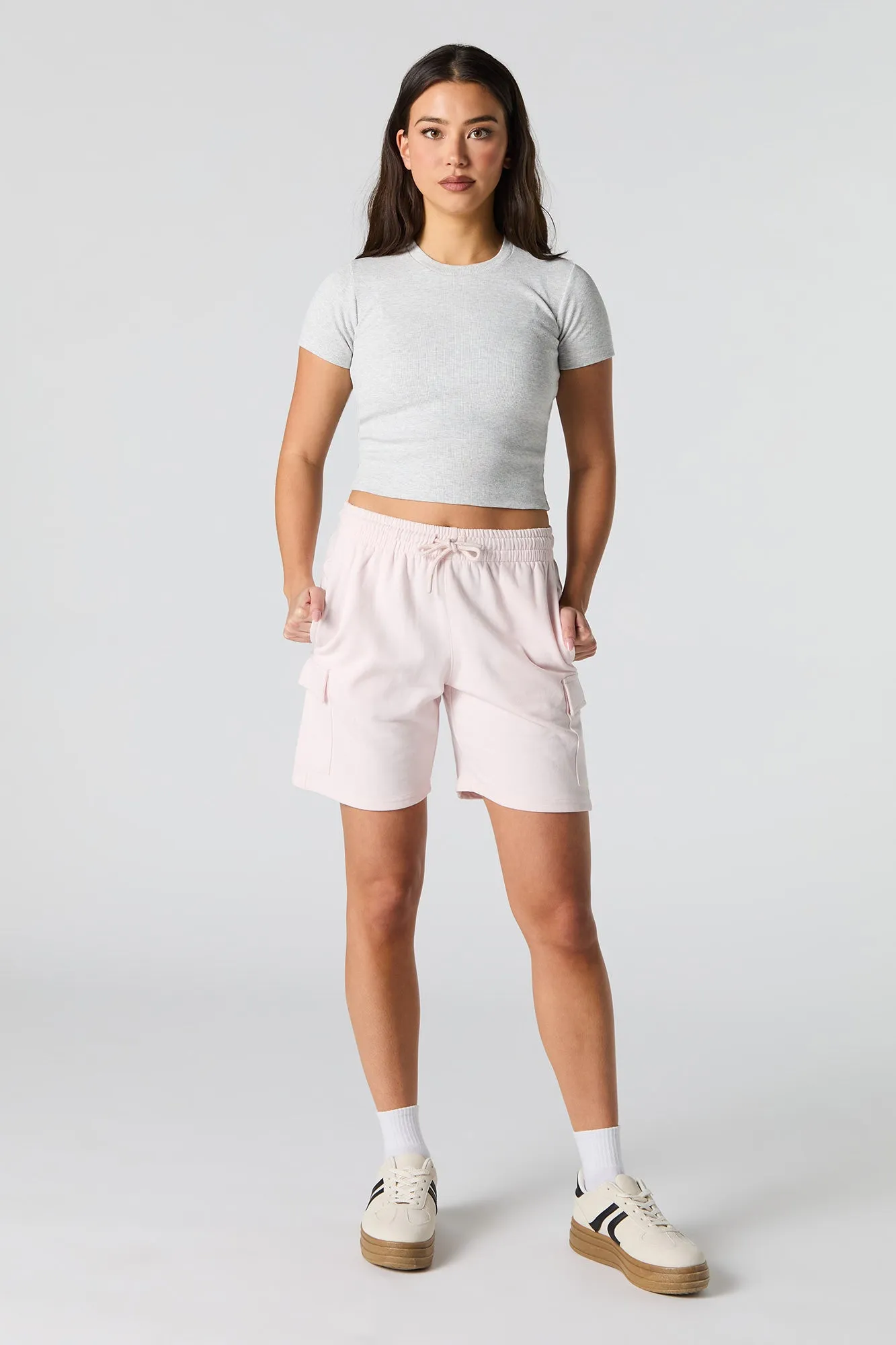 Fleece Cargo Short sold by Urban Planet product image thumbnail 3