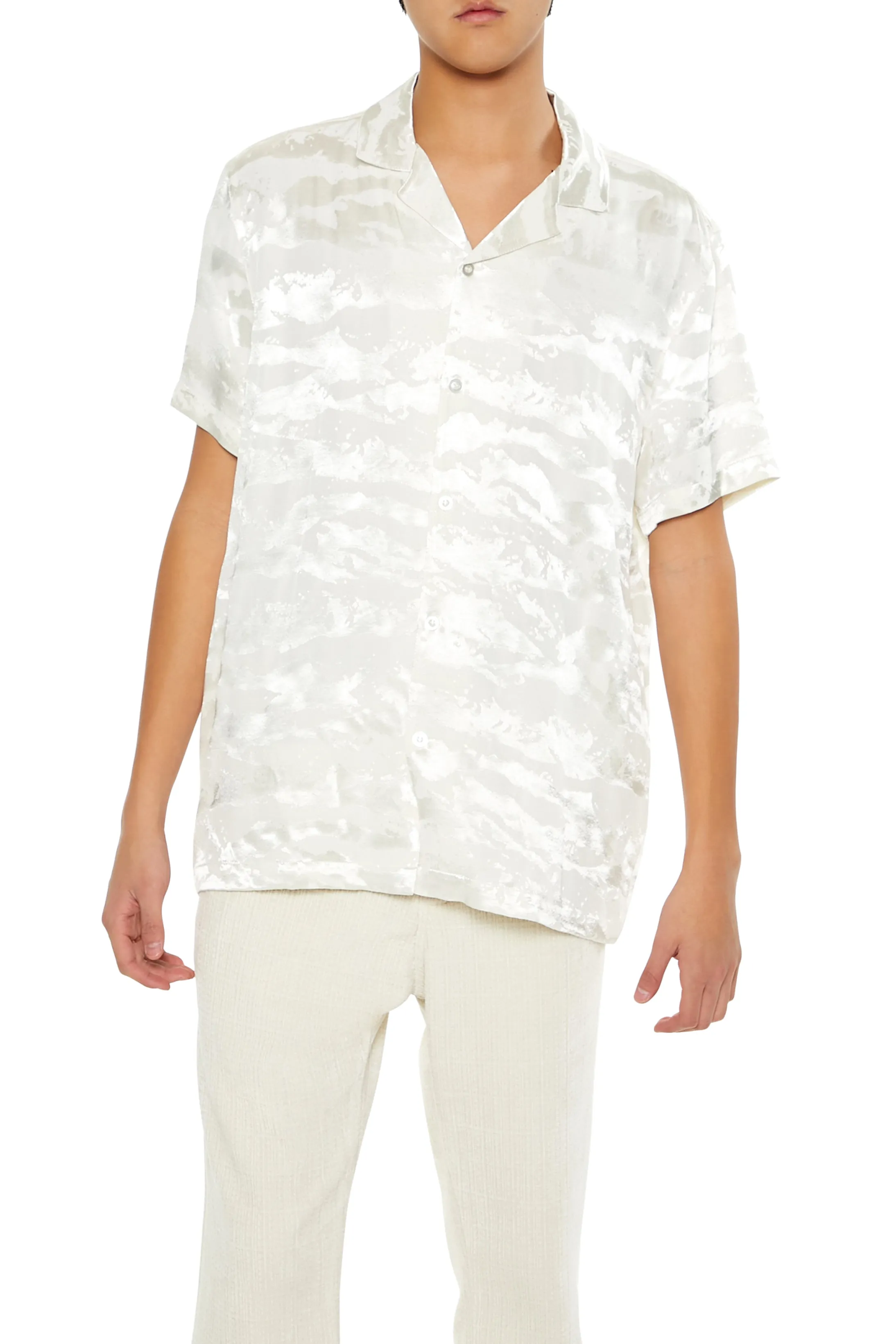 Haut rayé avec motif abstrait jacquard sold by Urban Planet