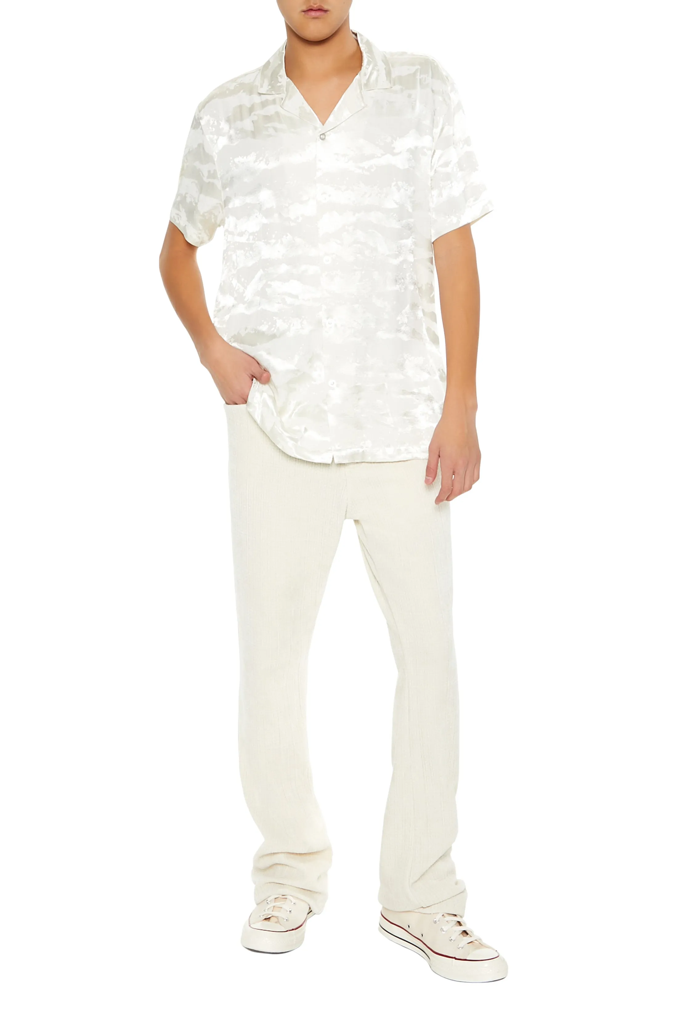 Haut rayé avec motif abstrait jacquard sold by Urban Planet product image thumbnail 3