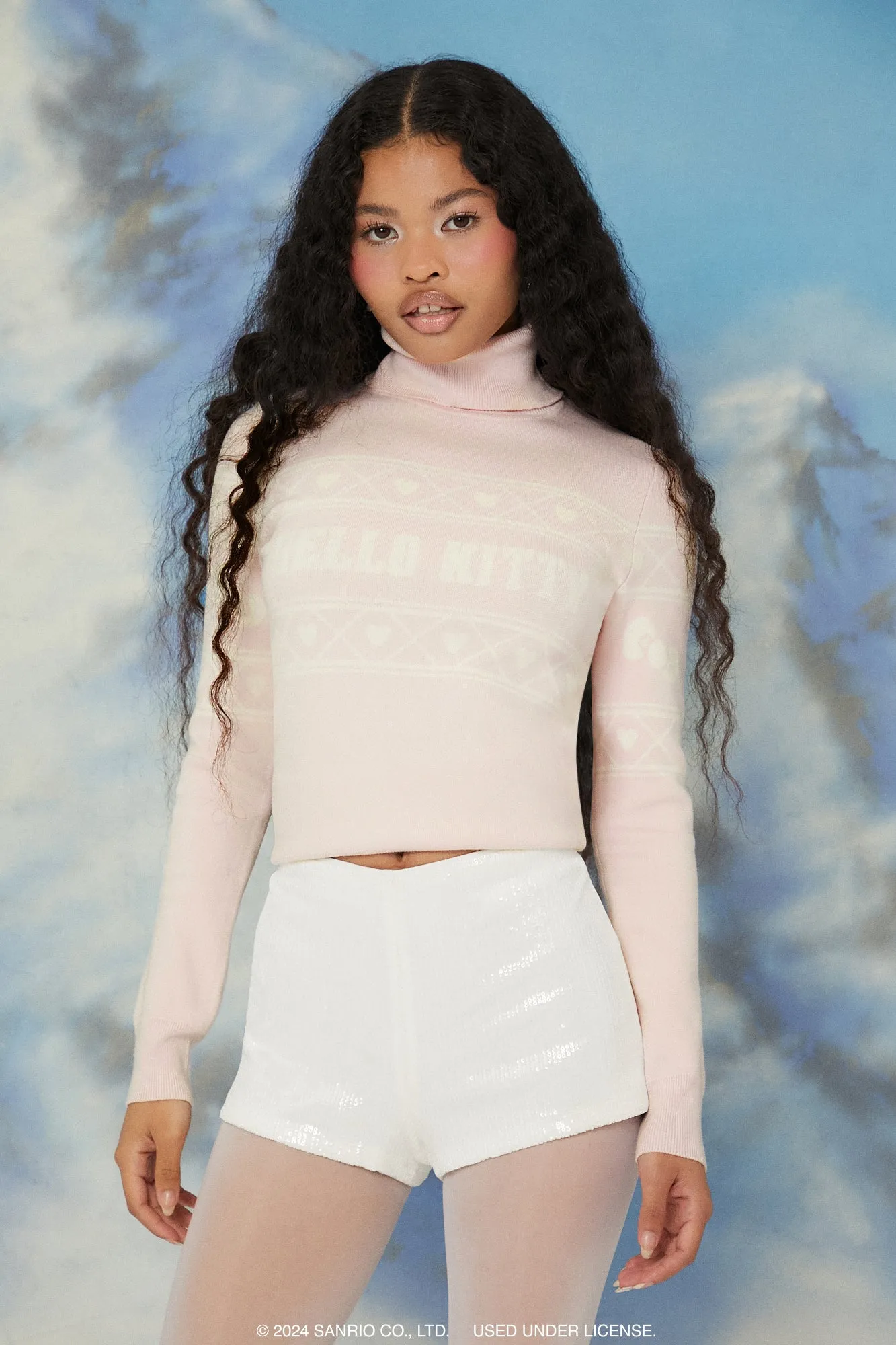 Col roulé à imprimé Hello Kitty sold by Urban Planet