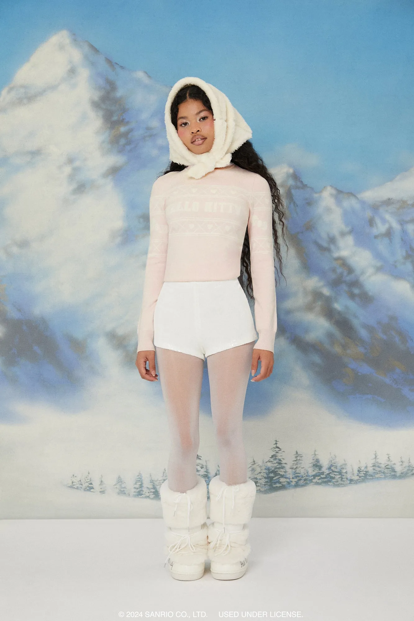 Col roulé à imprimé Hello Kitty sold by Urban Planet product image thumbnail 3