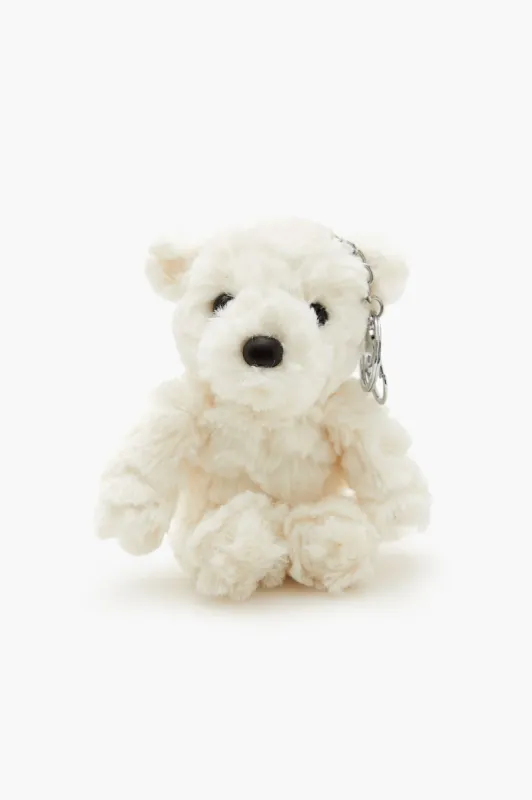 Faux Fur Teddy Bear Keychain sold by Urban Planet