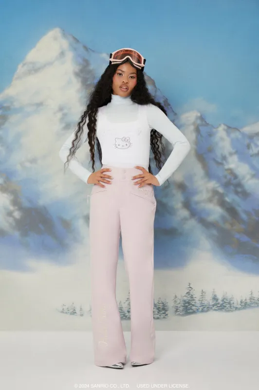Pantalon Active à imprimé Hello Kitty avec boucle et pierres du Rhin sold by Urban Planet