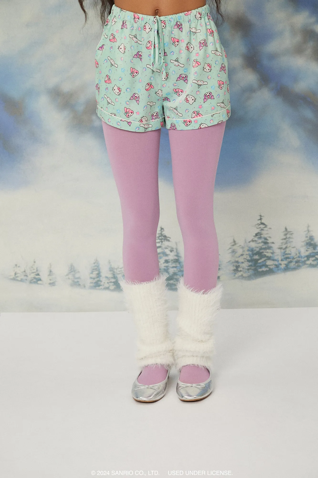 Hello Kitty & Friends Top & Short 2 Piece Pajama Set sold by Urban Planet product image thumbnail 4