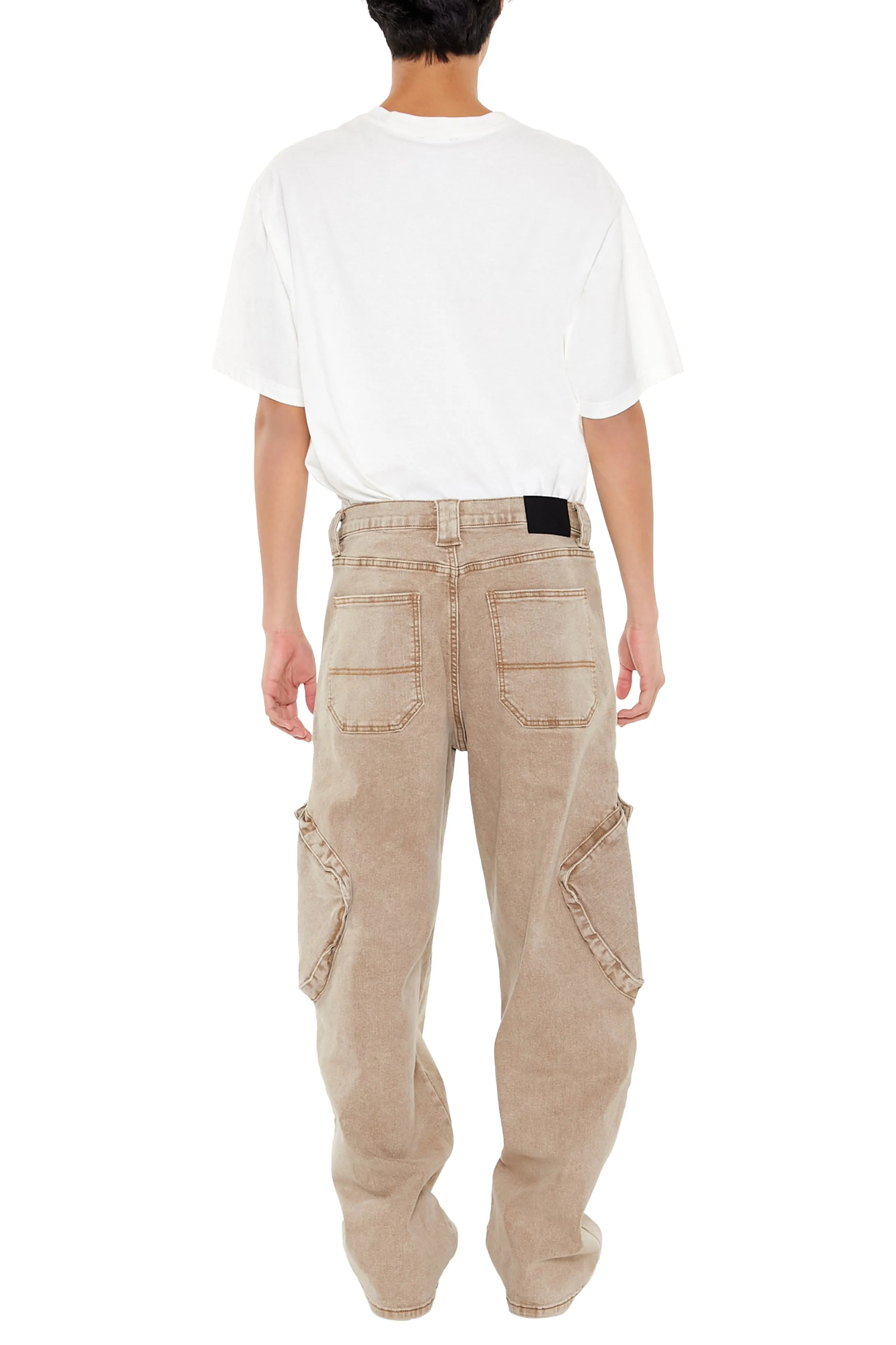 Mid Rise Straight Leg Cargo Jean sold by Urban Planet product image thumbnail 3