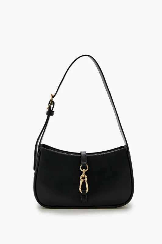 Faux Leather Carabiner Shoulder Bag sold by Urban Planet