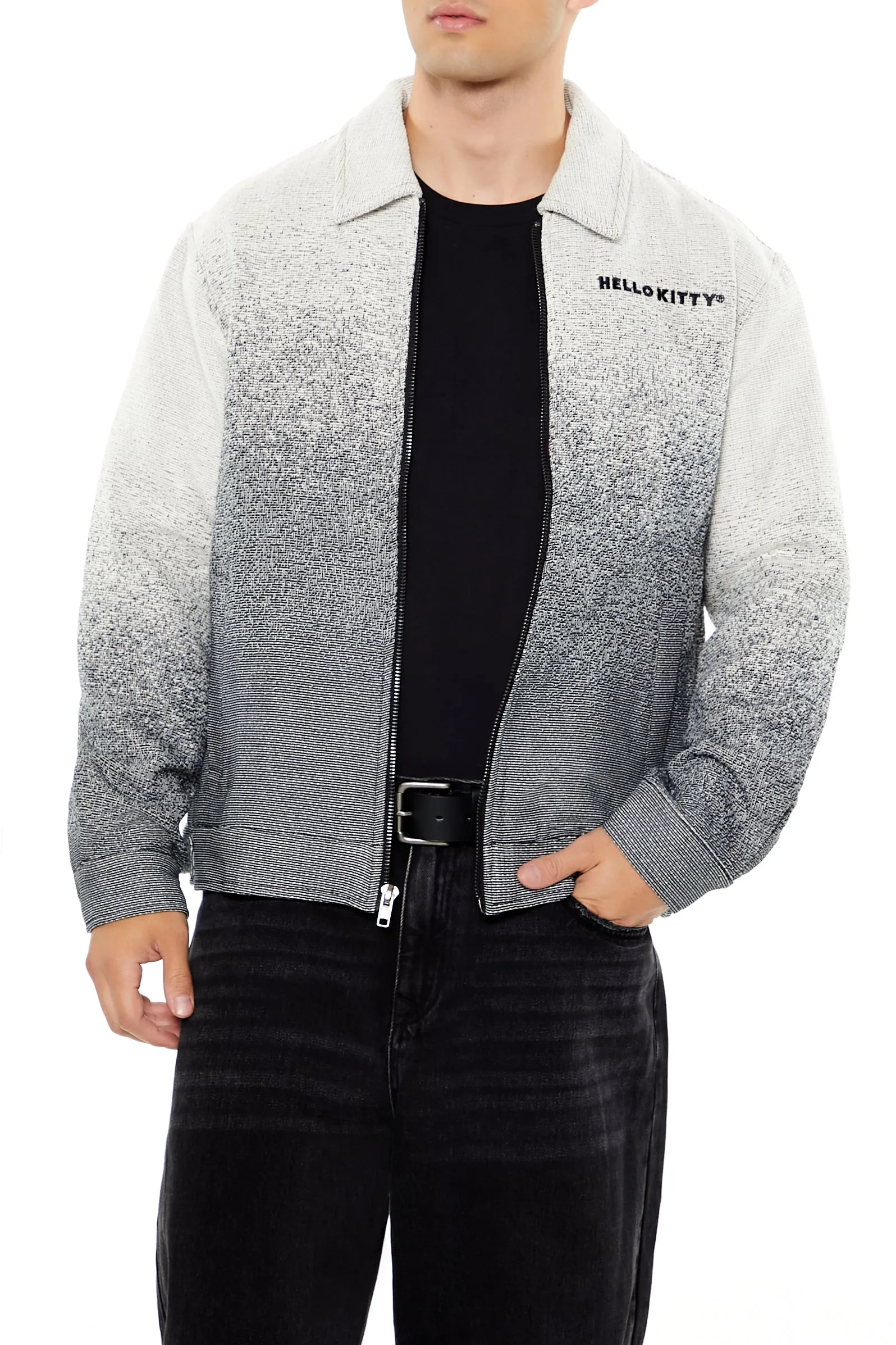 Blouson à imprimé Hello Kitty gradué avec fermeture à glissière sold by Urban Planet product image thumbnail 2