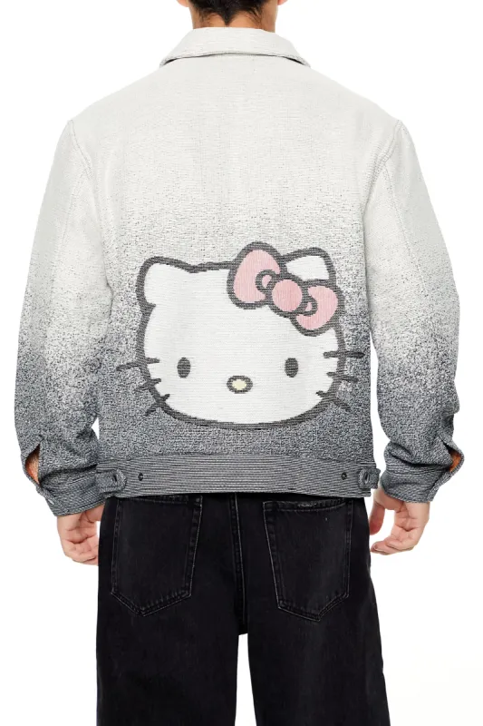 Blouson à imprimé Hello Kitty gradué avec fermeture à glissière made by Forever 21