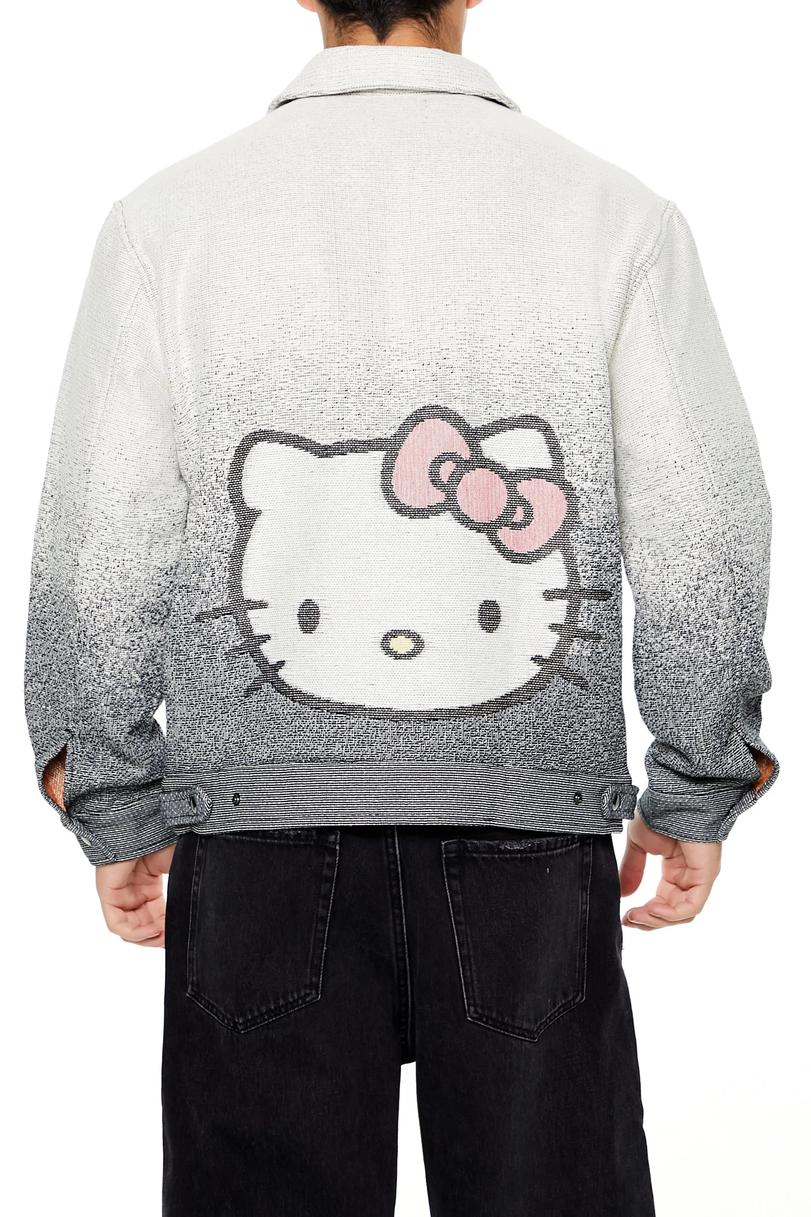 Blouson à imprimé Hello Kitty gradué avec fermeture à glissière sold by Urban Planet