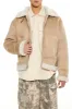 Faux Suede & Shearling Jacket sold by Urban Planet