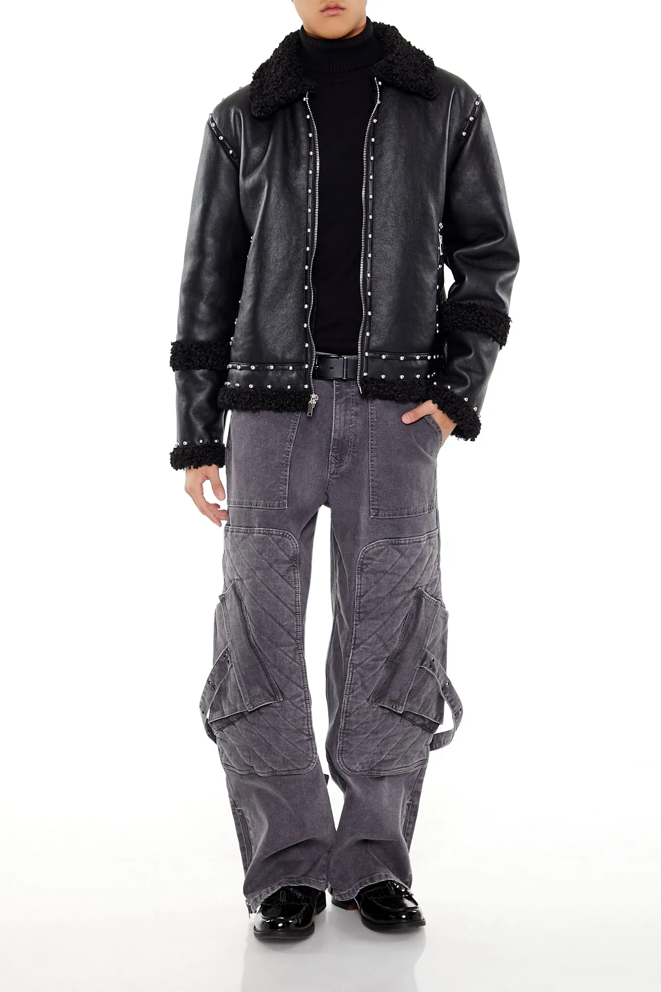 Baggy Wide Leg Utility Cargo Jean sold by Urban Planet product image thumbnail 2