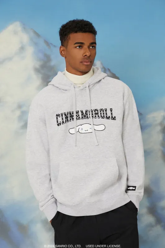 Cinnamoroll Rhinestone Embroidered Hoodie made by Forever 21