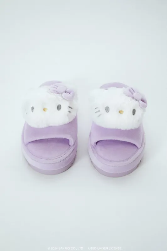 Hello Kitty Plush Slippers sold by Urban Planet
