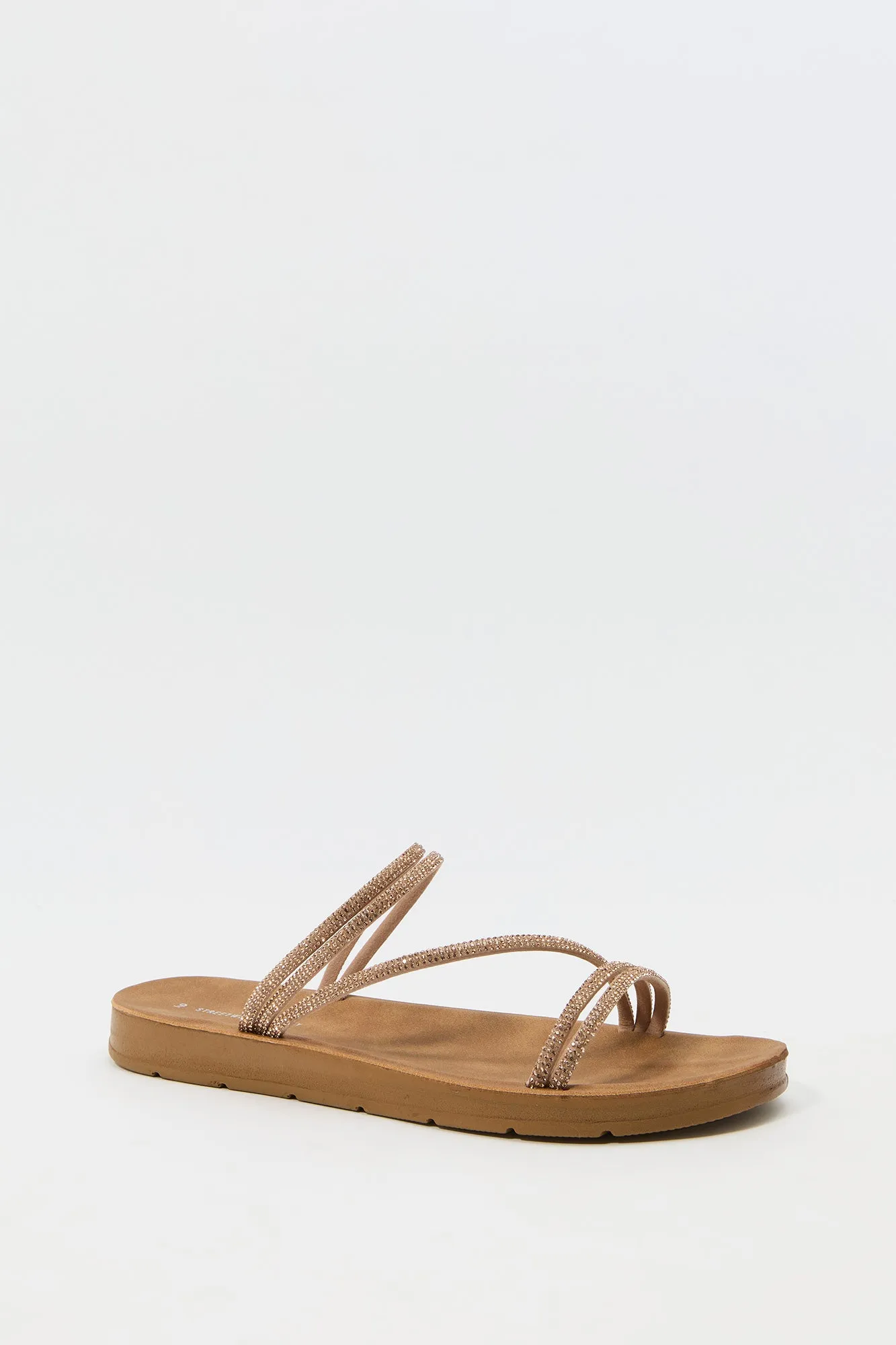 Rhinestone Strappy Sandal sold by Urban Planet product image thumbnail 2