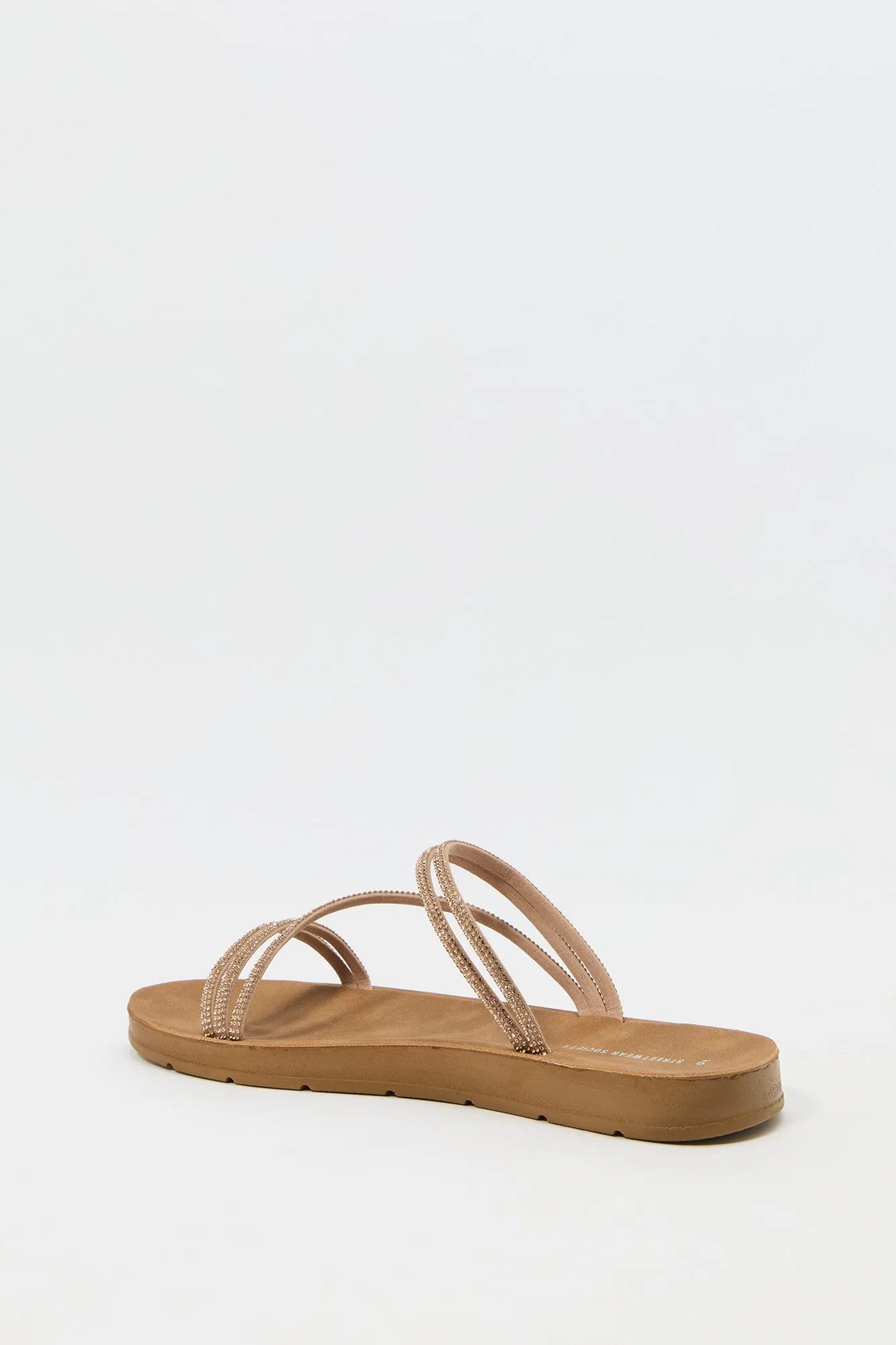 Rhinestone Strappy Sandal sold by Urban Planet product image thumbnail 3