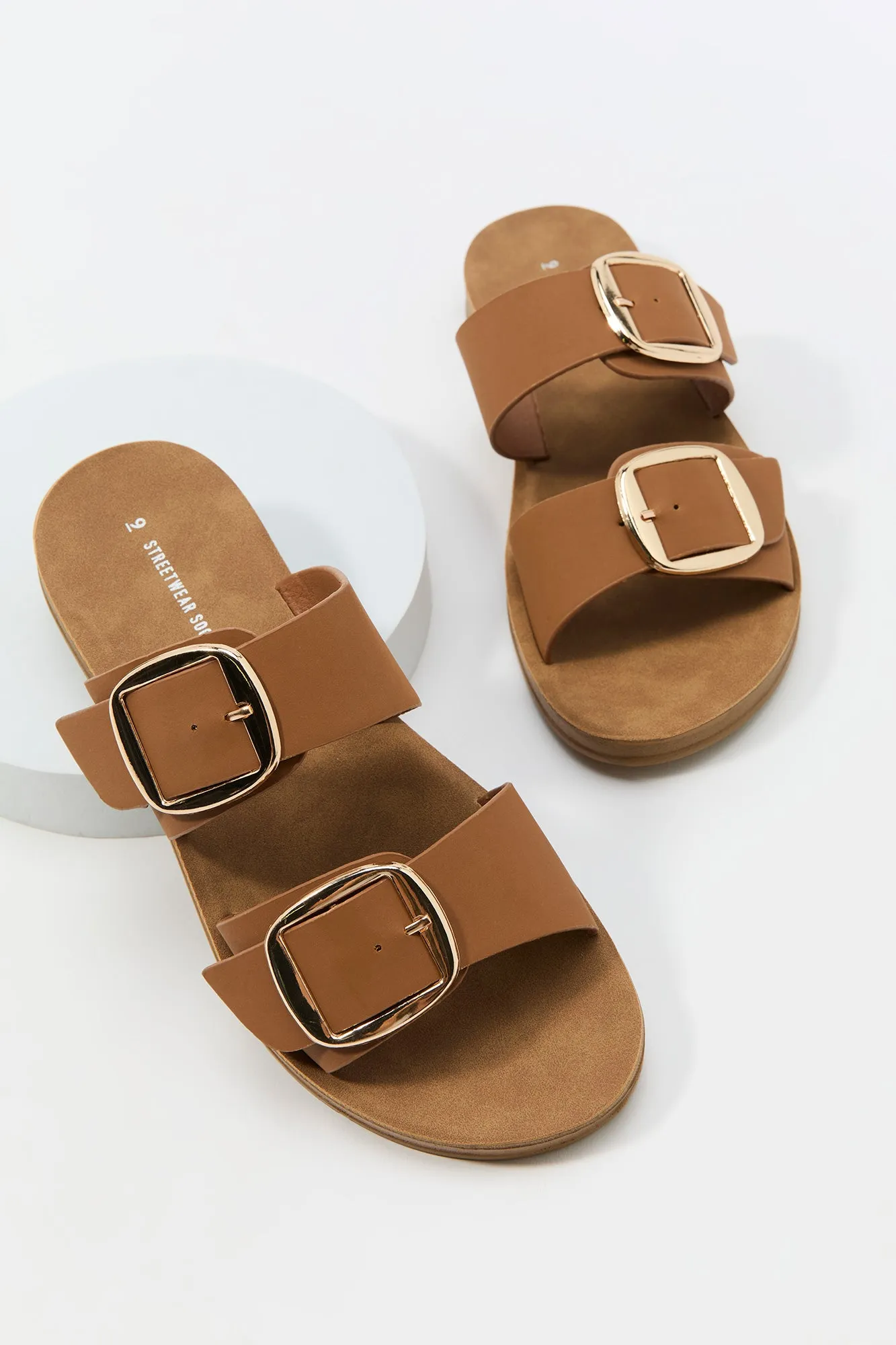 Double Buckle Sandal sold by Urban Planet
