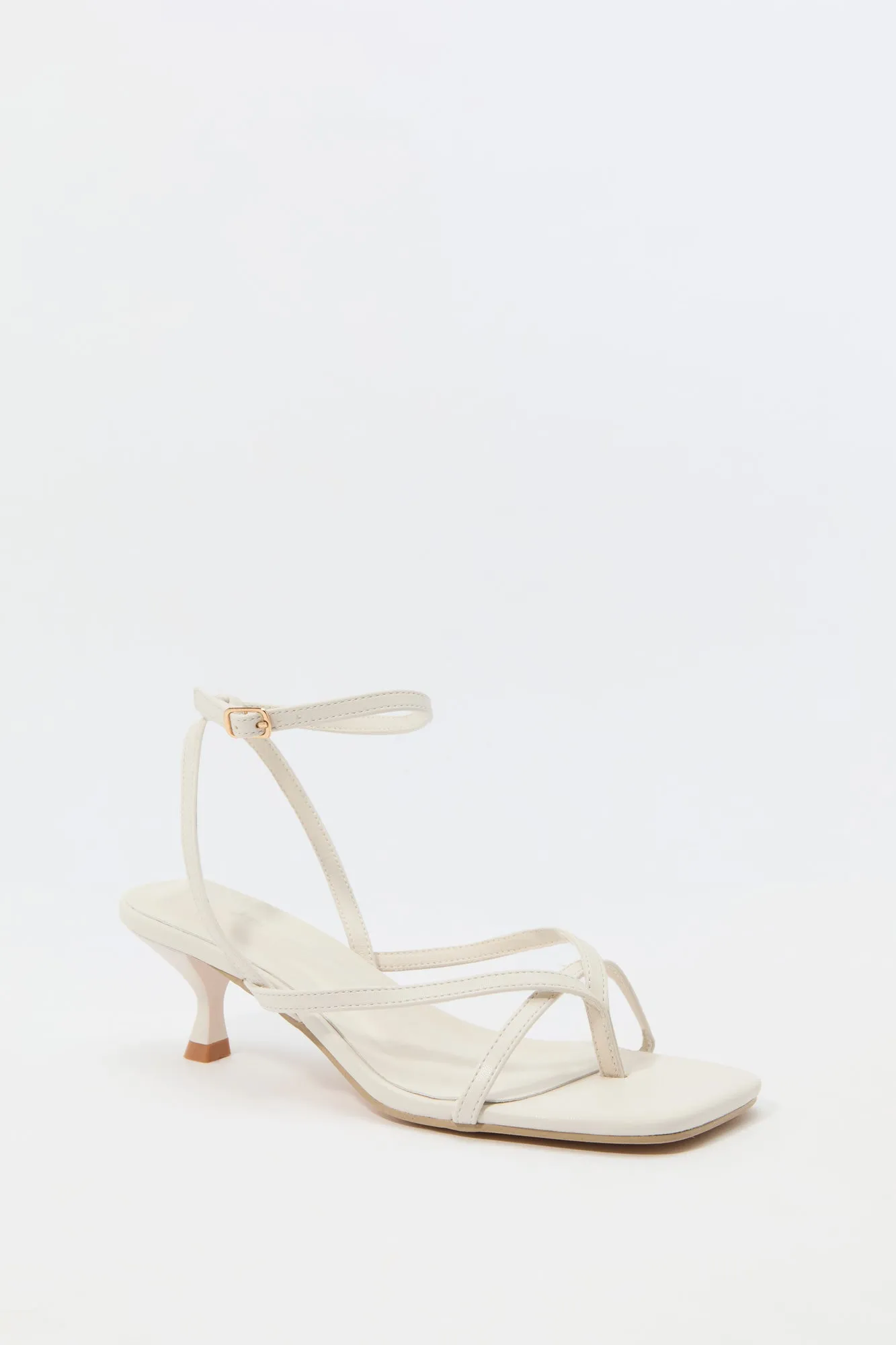Chaussures à talons bobine, bout ouvert et brides sold by Urban Planet product image thumbnail 2